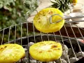 Grilled Pineapple preparation step 4 Grilled Pineapple preparation step 4