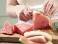 Grilled Watermelon preparation step 2 Grilled Watermelon preparation step 2