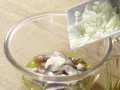 Herring Salad on Crostini preparation step 3 Herring Salad on Crostini preparation step 3