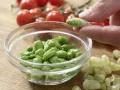 Herring Salad with Beans preparation step 1 Herring Salad with Beans preparation step 1