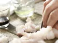 Japanese Fish Meatballs preparation step 1 Japanese Fish Meatballs preparation step 1