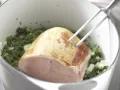 Kale with Smoked Pork preparation step 2 Kale with Smoked Pork preparation step 2
