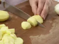 Kohlrabi Soup with Cheese Toast preparation step 2 Kohlrabi Soup with Cheese Toast preparation step 2