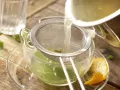 Lemon Balm and Cinnamon Tea preparation step 5 Lemon Balm and Cinnamon Tea preparation step 5
