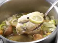 Lemon Chicken with Carrots, Parsnips and Leeks preparation step 8 Lemon Chicken with Carrots, Parsnips and Leeks preparation step 8