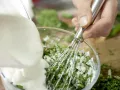 Light Frankfurter-Style Herb Sauce preparation step 5 Light Frankfurter-Style Herb Sauce preparation step 5