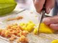 Mango-Papaya Jelly Roll preparation step 10 Mango-Papaya Jelly Roll preparation step 10