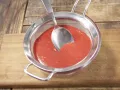 Mango Sorbet with Raspberry Sauce preparation step 6 Mango Sorbet with Raspberry Sauce preparation step 6