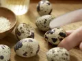 Marbled Quail Eggs preparation step 2 Marbled Quail Eggs preparation step 2