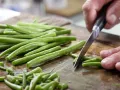 Marinated Green Beans preparation step 1 Marinated Green Beans preparation step 1