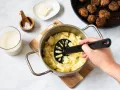 Mashed Potatoes and Parsnips with Beef Carrot Meatballs preparation step 3 Mashed Potatoes and Parsnips with Beef Carrot Meatballs preparation step 3