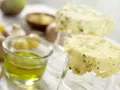 Mediterranean Salad in Parmesan Baskets preparation step 3 Mediterranean Salad in Parmesan Baskets preparation step 3