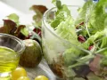 Mediterranean Salad in Parmesan Baskets preparation step 7 Mediterranean Salad in Parmesan Baskets preparation step 7