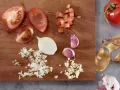 Mediterranean Shrimp and Chiles preparation step 1 Mediterranean Shrimp and Chiles preparation step 1