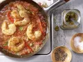 Mediterranean Shrimp and Chiles preparation step 4 Mediterranean Shrimp and Chiles preparation step 4
