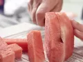 Melon Ice on a Stick preparation step 2 Melon Ice on a Stick preparation step 2