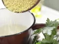 Millet Salad preparation step 1 Millet Salad preparation step 1