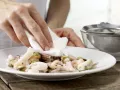 Mixed Seafood Pizza preparation step 9 Mixed Seafood Pizza preparation step 9
