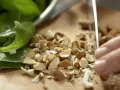 Moroccan Spinach Salad preparation step 1 Moroccan Spinach Salad preparation step 1