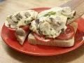 Mushroom Omelette with Tomatoes preparation step 6 Mushroom Omelette with Tomatoes preparation step 6