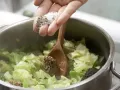 Napa Cabbage and Morel Mushrooms preparation step 11 Napa Cabbage and Morel Mushrooms preparation step 11
