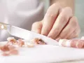 Oak Leaf Lettuce and Cress Salad preparation step 1 Oak Leaf Lettuce and Cress Salad preparation step 1