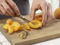 Oatmeal Cheesecake Crust with Apricots preparation step 3 Oatmeal Cheesecake Crust with Apricots preparation step 3
