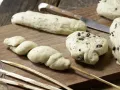 Olive Bread on a Stick preparation step 4 Olive Bread on a Stick preparation step 4