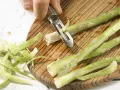 Pan-Roasted Green Asparagus preparation step 1 Pan-Roasted Green Asparagus preparation step 1