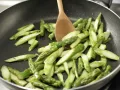 Pan-Roasted Green Asparagus preparation step 3 Pan-Roasted Green Asparagus preparation step 3