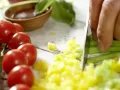 Pasta Salad with Vegetables preparation step 3 Pasta Salad with Vegetables preparation step 3