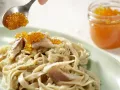 Pasta with Smoked Trout preparation step 8 Pasta with Smoked Trout preparation step 8
