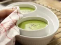 Pea Flan preparation step 10 Pea Flan preparation step 10
