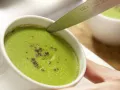 Pea Flan preparation step 12 Pea Flan preparation step 12