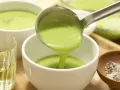 Pea Flan preparation step 5 Pea Flan preparation step 5