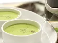 Pea Flan preparation step 6 Pea Flan preparation step 6