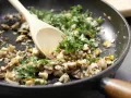 Perch Fillets with Mushroom Crust preparation step 3 Perch Fillets with Mushroom Crust preparation step 3
