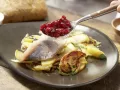 Pickled Herring on Apple and Onion preparation step 6 Pickled Herring on Apple and Onion preparation step 6