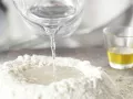 Pizza Dough preparation step 1 Pizza Dough preparation step 1