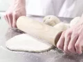 Pizza with Asparagus preparation step 4 Pizza with Asparagus preparation step 4
