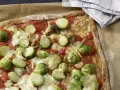 Pizza with Brussels Sprouts preparation step 8 Pizza with Brussels Sprouts preparation step 8