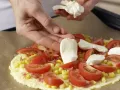 Polenta Pizza preparation step 6 Polenta Pizza preparation step 6