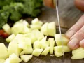Portuguese Kale Stew preparation step 2 Portuguese Kale Stew preparation step 2
