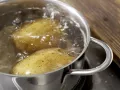 Potato Pizza preparation step 1 Potato Pizza preparation step 1