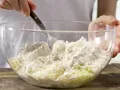 Potato Pizza preparation step 3 Potato Pizza preparation step 3