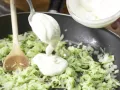 Pumpkin-Seed Dumplings with Zucchini Sauce preparation step 7 Pumpkin-Seed Dumplings with Zucchini Sauce preparation step 7