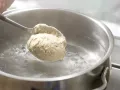Quark Dumplings with Strawberry Sauce preparation step 5 Quark Dumplings with Strawberry Sauce preparation step 5