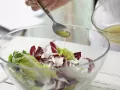 Radicchio and Romaine with Avocado preparation step 6 Radicchio and Romaine with Avocado preparation step 6