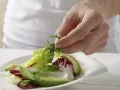 Radicchio and Romaine with Avocado preparation step 8 Radicchio and Romaine with Avocado preparation step 8