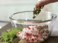 Radish-Herring Tartare preparation step 4 Radish-Herring Tartare preparation step 4